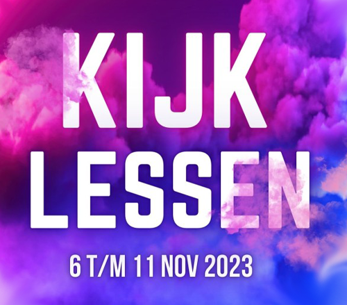 Kijklessen 6 t/m 11 november 2023