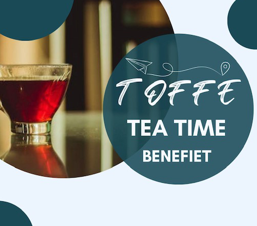 Toffe Tea Time benefiet op 25 februari